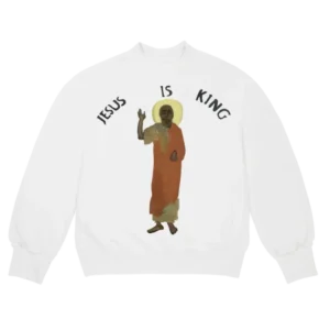 Kanye West's Jesus Is King White Sweatshirt