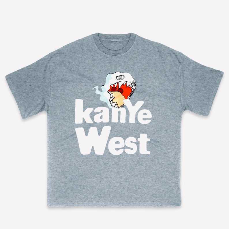 Grey Kids See Ghosts T-Shirt