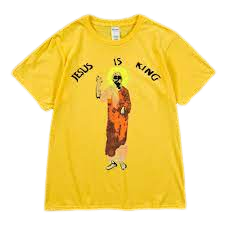 Kanye West's Jesus Is King Yellow T Shirt