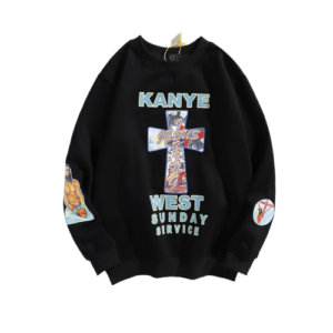kanye west sweatshirt with holes