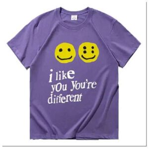 i like you you're different shirt